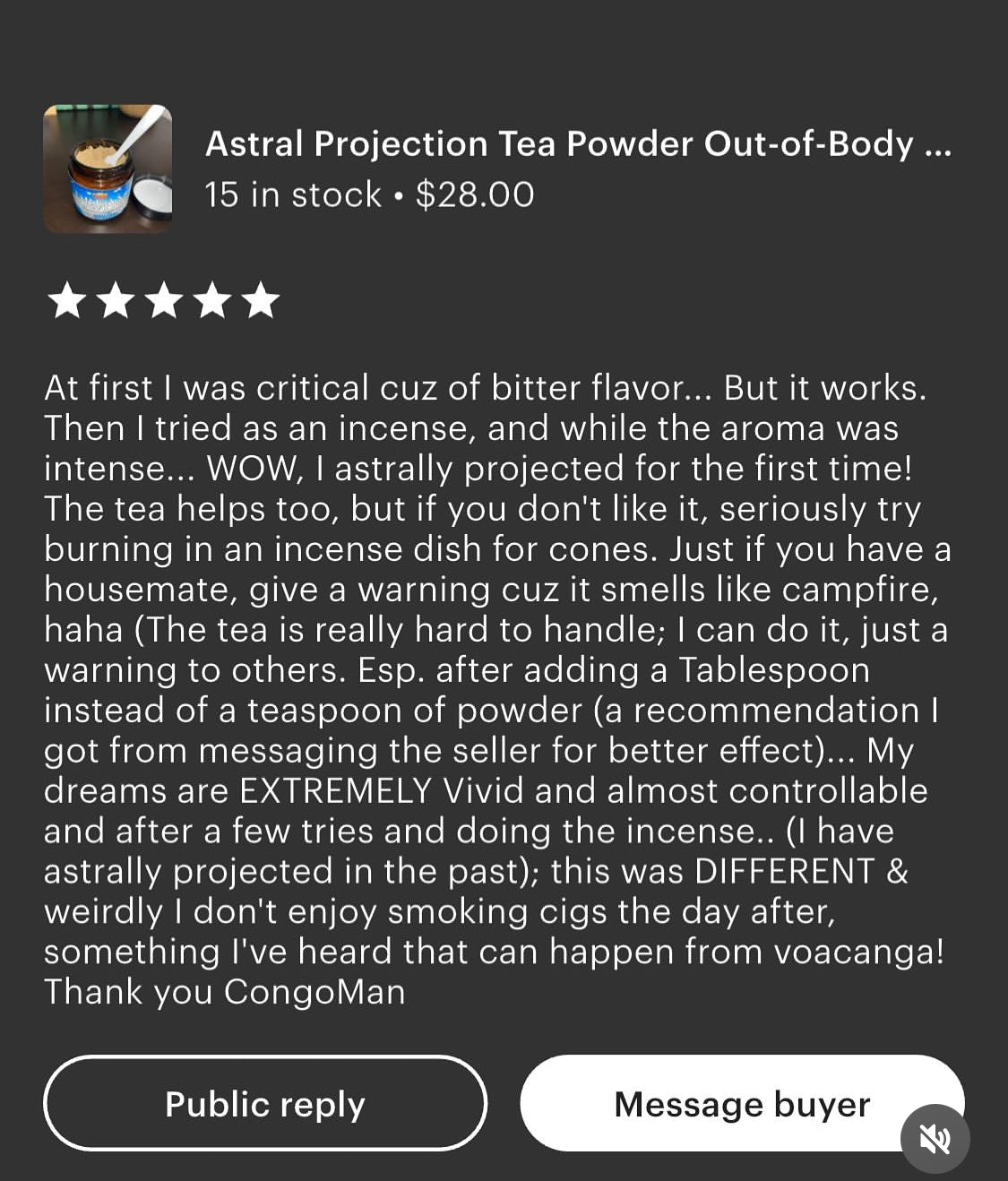 Astral Projection Dream Powder | Magic Ancient Herb Mix | Guaranteed Lucid Dreaming | Out-of-Body Experience | Shamanic Master Herbs + Psychic Power | Dream Recall 3rd Eye Boost