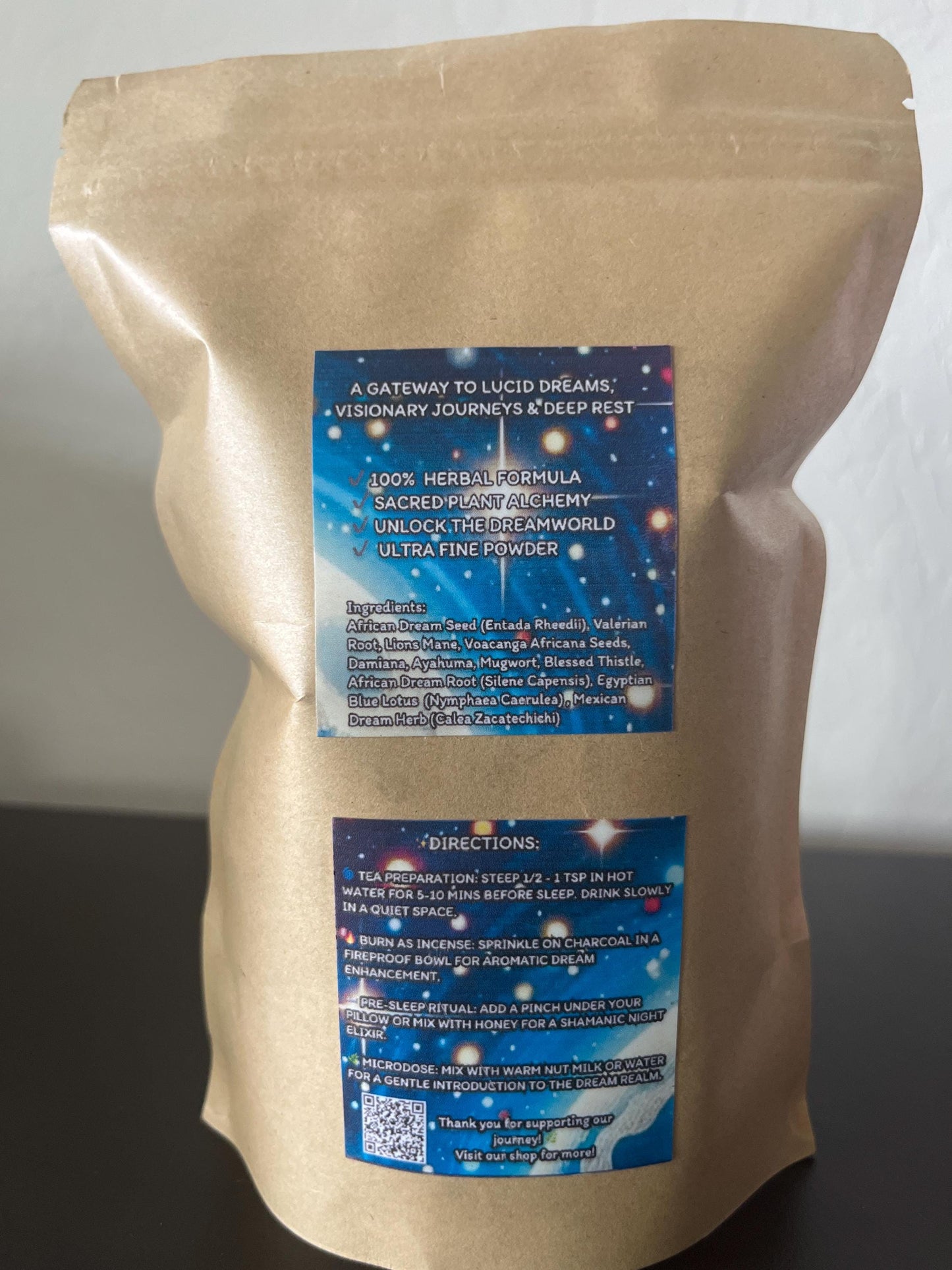 Astral Projection Tea | Magick Ancient Herb Mix For Lucid Dreaming Shamanic Master Herbs + Psychic Power | Dream Recall 3rd Eye Boost
