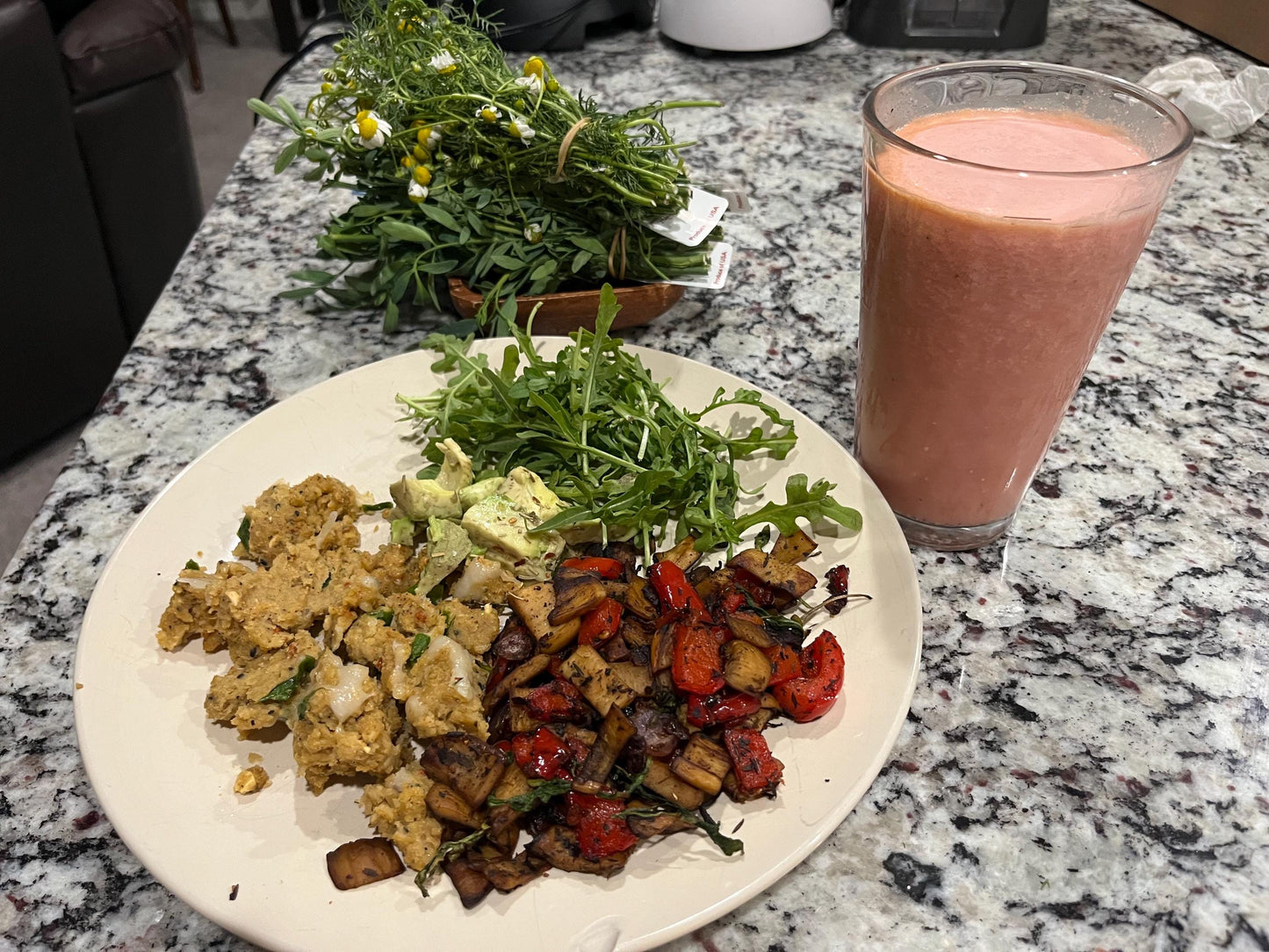 Vegan Burger Egg Patty Mix – Superfood Blend with Chick Pea Mushrooms & Sea Moss – Plant-Based Egg Substitute Gluten-Free Alkaline Food Iron