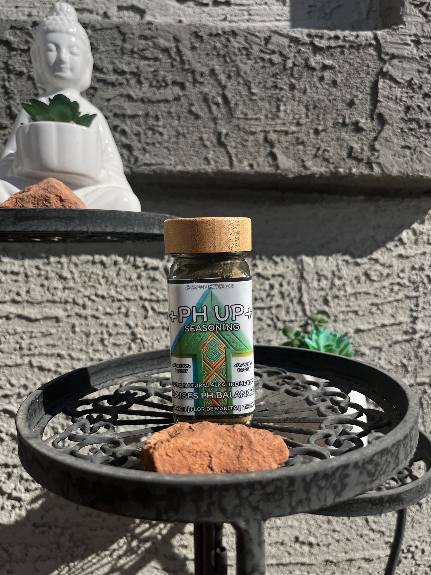 PH Up Seasoning | Alkaline Herbal Blend | Natural Flavor Booster with Flor de Manita & Seh Haw