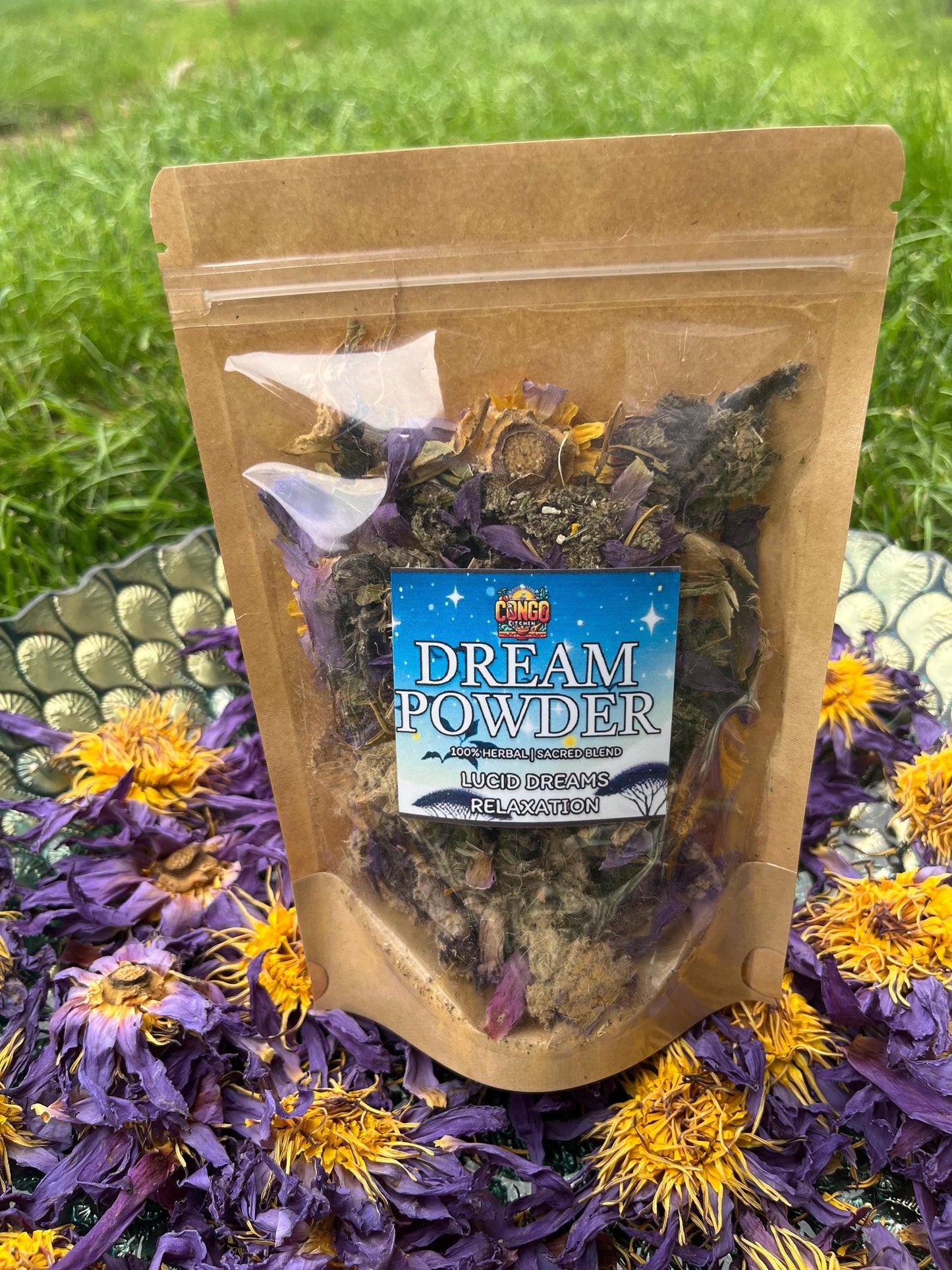 Astral Projection Tea | Magick Ancient Herb Mix For Lucid Dreaming Shamanic Master Herbs + Psychic Power | Dream Recall 3rd Eye Boost