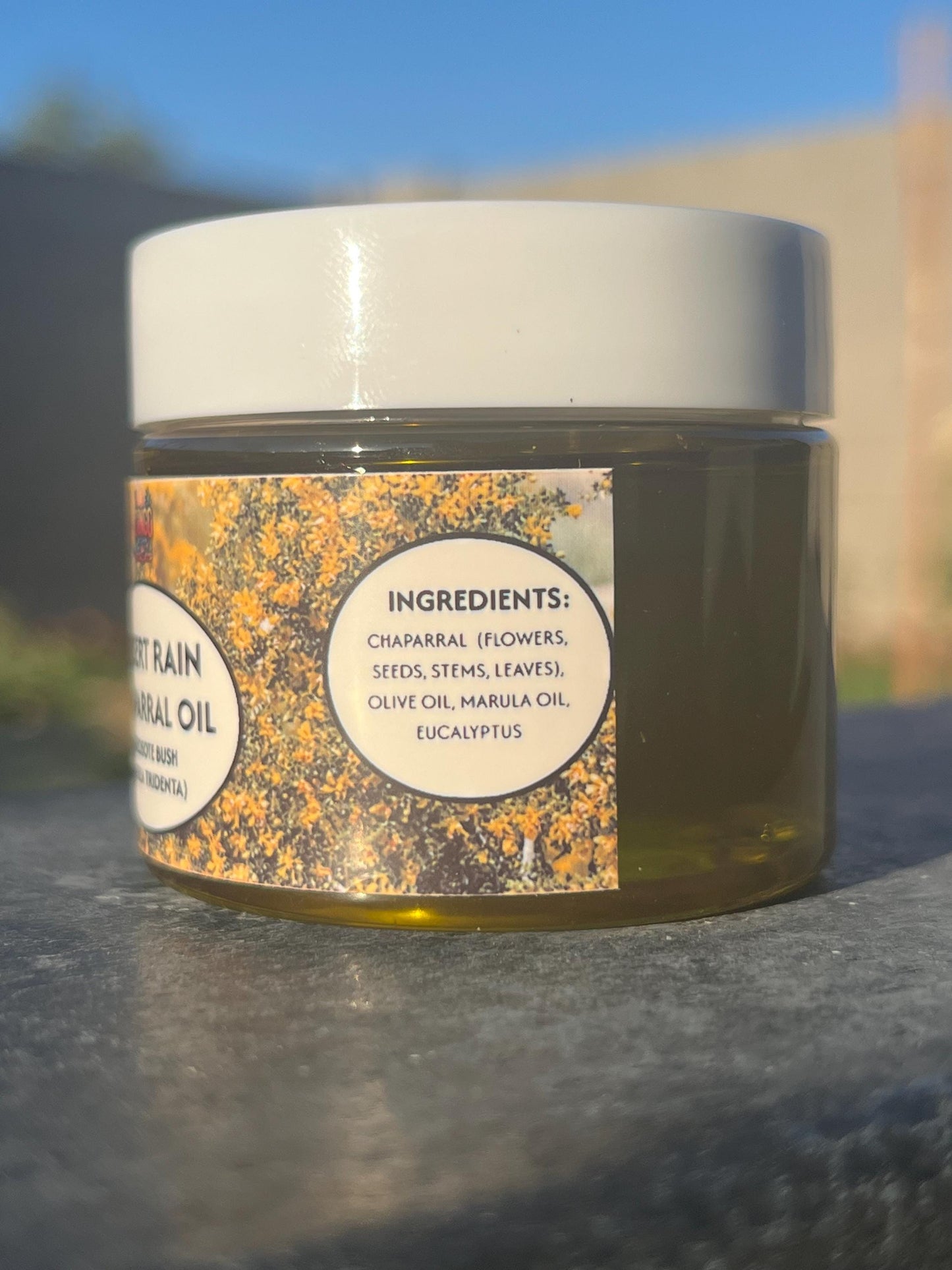 Chaparral Oil Desert Rain Essential Oil 60ml Creosote Bush Larrea Tridenta | Fresh Herb also Available | Fragrance Oil beauty serum skincare