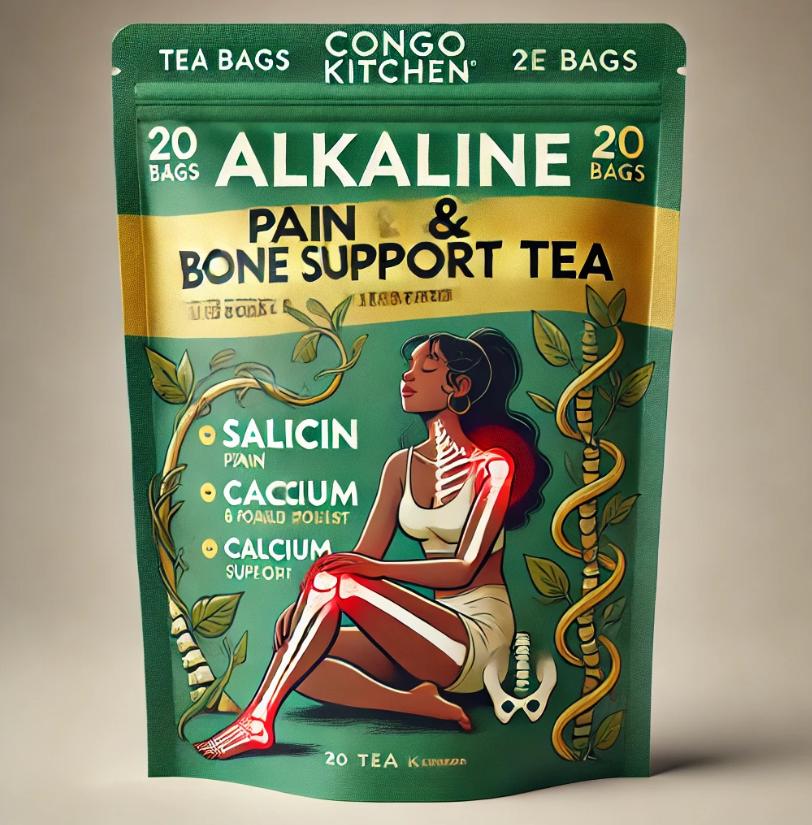 Premium Alkaline Tea Sampler Pack | 5-10 Tea Bags | 1-2 Tea bags of each Gold Heart, Copper Brain, Pain + Bone , Congo Red, Alkaline Coffee