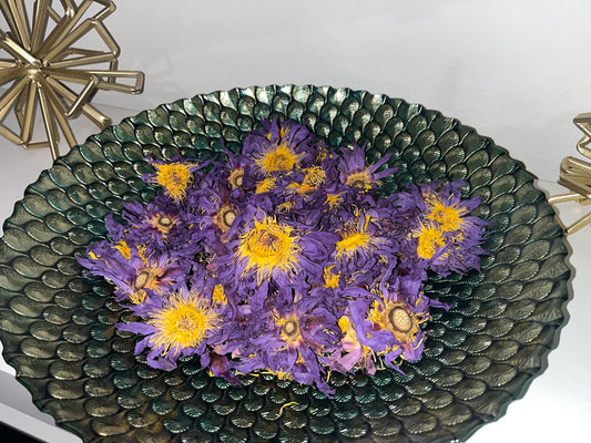 Egyptian Blue Lotus Flower Wildcrafted Loose Herb Herbal Tea | Nymphaea Caerulea