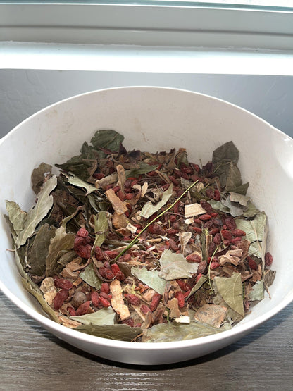 Congo Red Tea | Rich in Antioxidants | Caffeine-Free Premium Wildcrafted | 100% Herbal Alkaline Blend | Organic Vegan Dr Sebi Approved