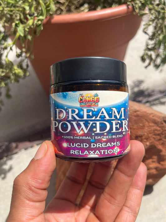 Dream Powder | Magic Ancient Herb Mix For Lucid Dreaming Shamanic Master Herbs + Psychic Power | Dream Recall 3rd Eye Boost