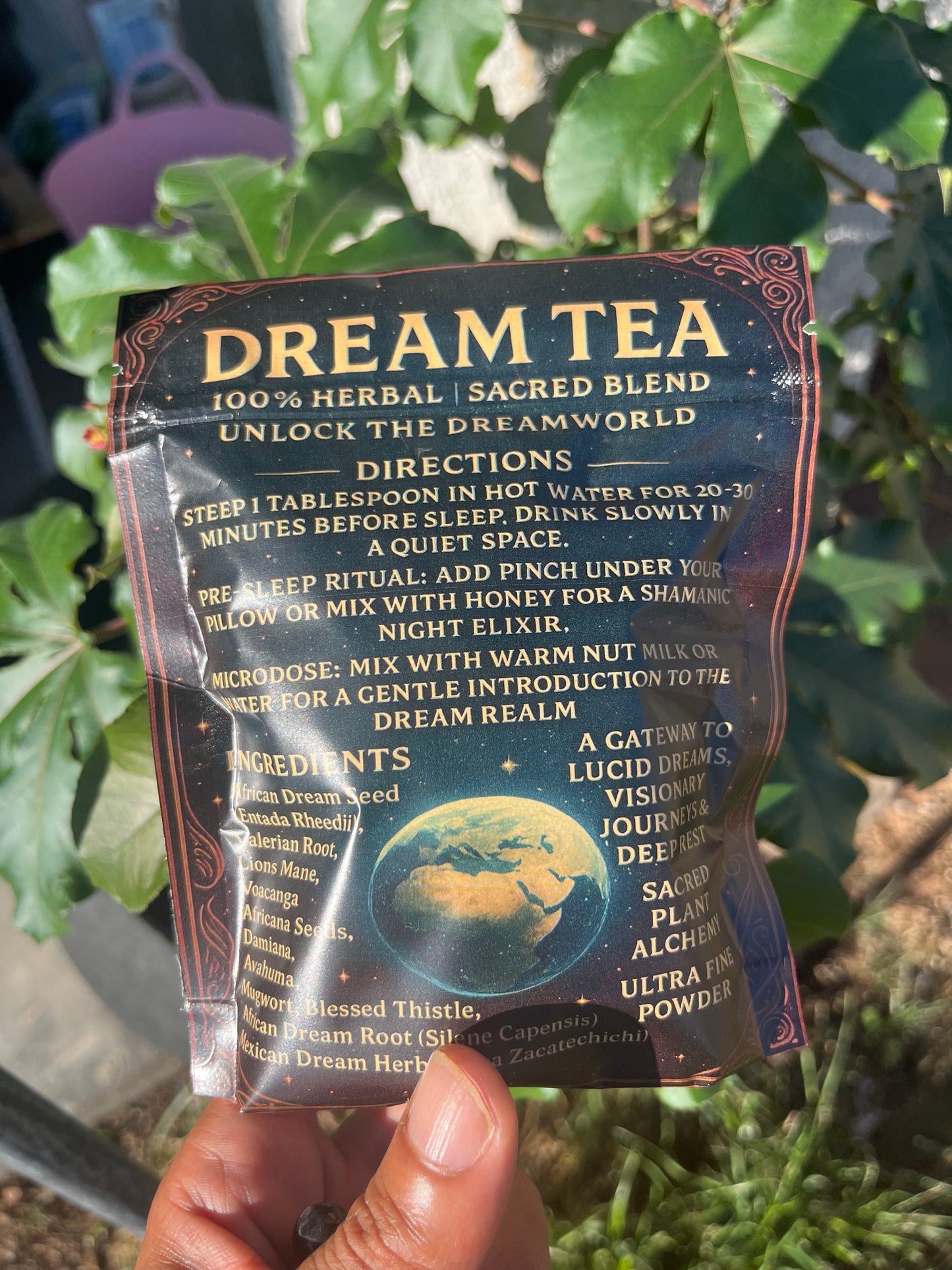 Astral Projection Tea | Magick Ancient Herb Mix For Lucid Dreaming Shamanic Master Herbs + Psychic Power | Dream Recall 3rd Eye Boost