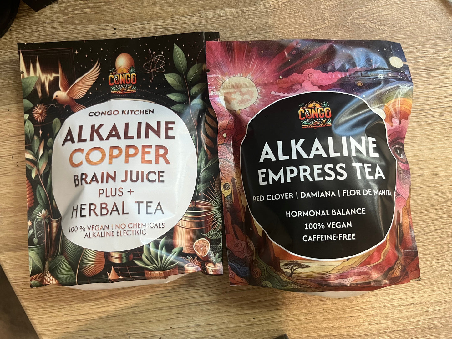 Alkaline Copper Brain Juice 100% Vegan Herbal Nootropic Tea Additive and Chemical-Free | Raise PH | Carbon + Oxygen | Brain & Nerves