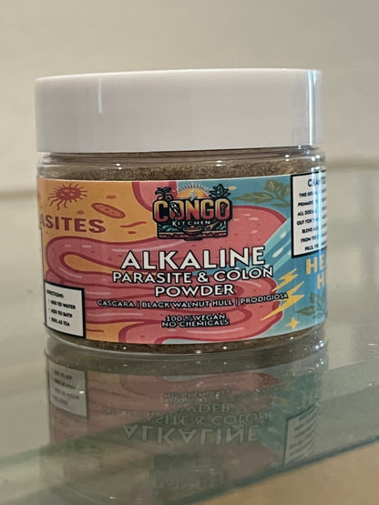 Parasite Pills Bitter Detox | Clove, Cascara Sagrada, Prodigiosa, Wormwood, Black Walnut | Gut Liver & Colon | Iron + Magnesium | Alkaline