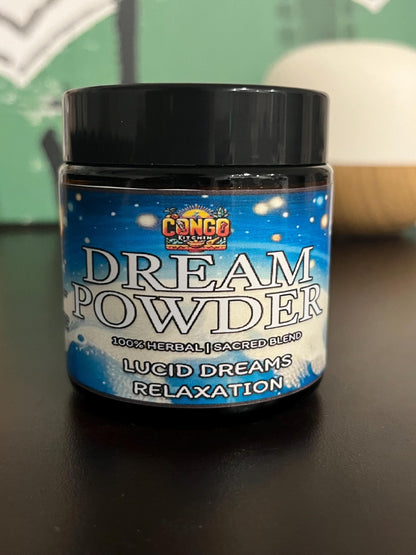 Lucid Dream Tea | Magic Ancient Herbal Potion For Dreaming Shamanic Master Herbs Psychic Power | Dream Recall 3rd Eye Boost - Congo Kitchen