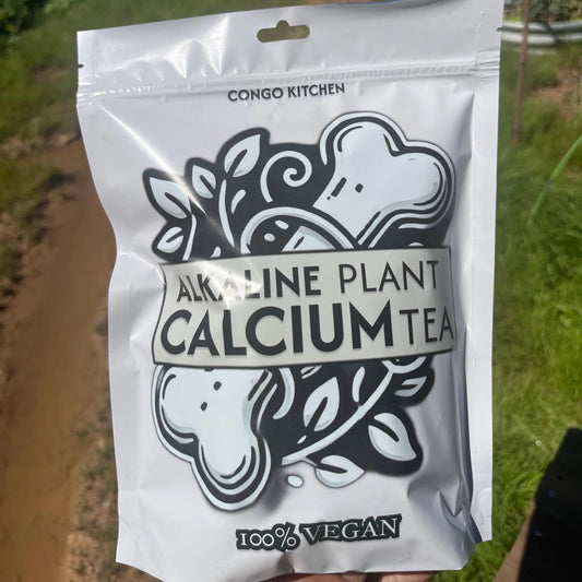 Alkaline Plant Calcium Tea | Renaquilla Tea (Ficus Pertusa) Master Plant + Sea Moss & Horsetail | Iron Bones | Congo Kitchen Loose Herb Mix